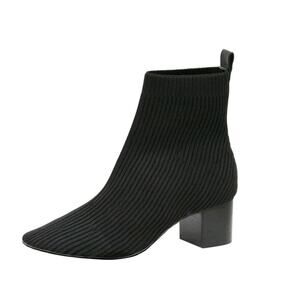 Joie Revolve Neely Knit Stretch Slip On Ankle Booties Sz 9